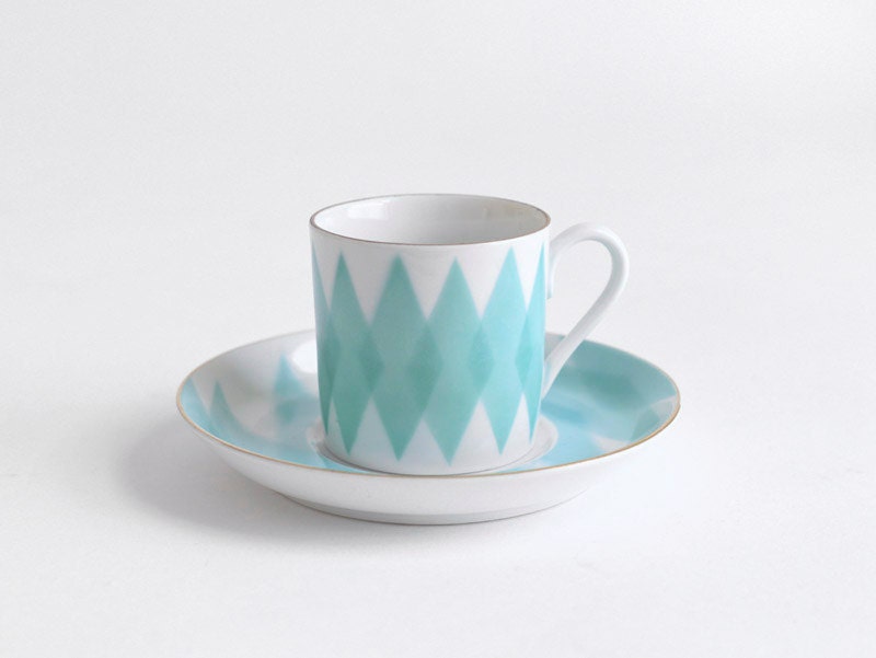 Geometric Coffee Cup - Tea, Mug, Mid Century, Modern, Retro, Kitchen - Hindsvik