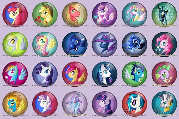 My Little Pony: Friendship is Magic Pin-back Buttons