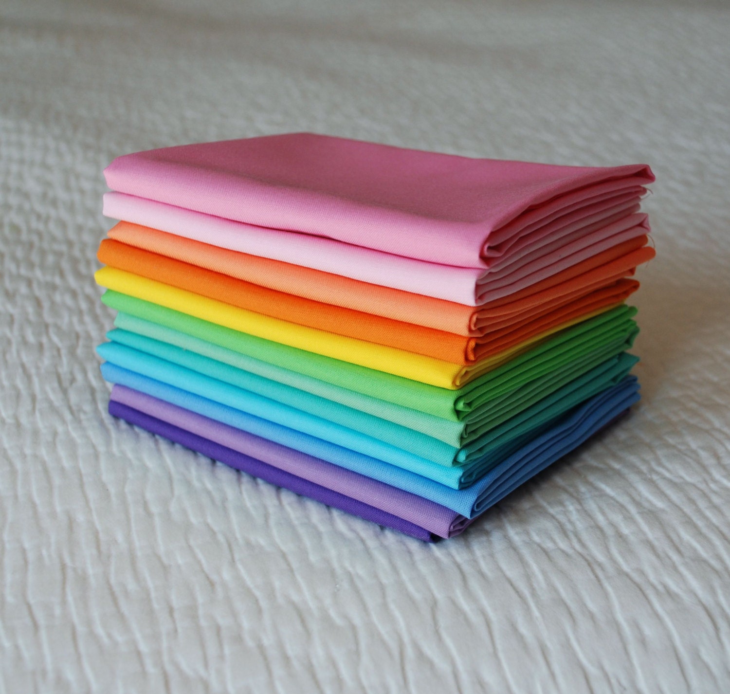 Kona Cotton Solids, PASTEL, Fat Quarter Bundle