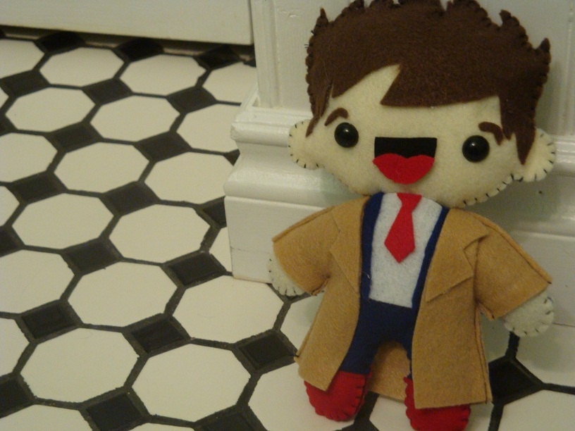 Made to Order - David Tennant the 10th Doctor - Doctor Who Plush