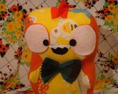 Dinosaur - George the Cute Dino - Plush - Stuffed Toy - Stuffed Animal - Prehistoric - Bowtie - Sesame Street