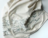 Organic Cotton Baby Blanket - Sky