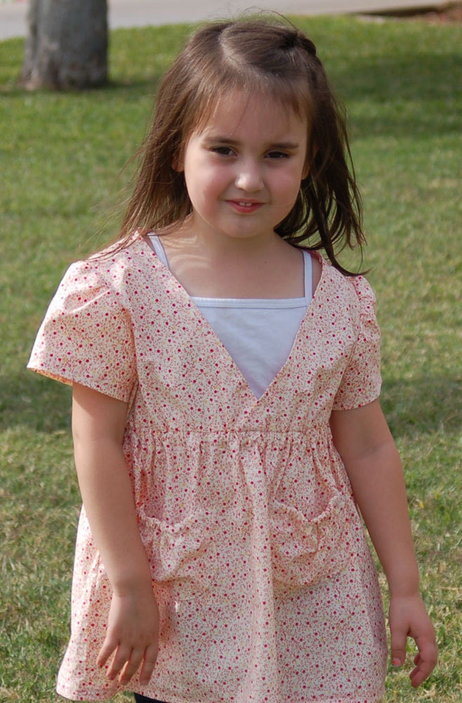 Tiny floral blouse