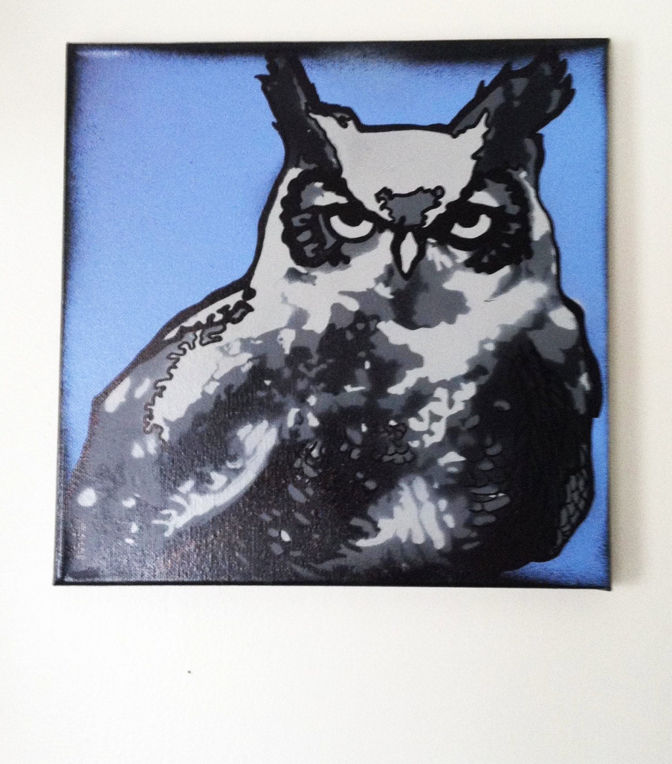 OWL original Painting POP ART