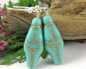 Egyptian Goddess Earrings for Fertility, Birth and Beyond - Sterling Silver