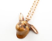 Floppy Earred Rabbit Necklace - Bunny No. 2