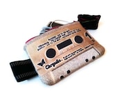 Blondie Eat to the Beat Retro 70s 80s Cassette Tape Large Cell Phone Case & Cosmetic Pouch