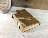 Art Leather Journal - Vintage Style Aged Paper - Weathered Soul