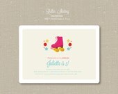 Invitation - Roller Skating