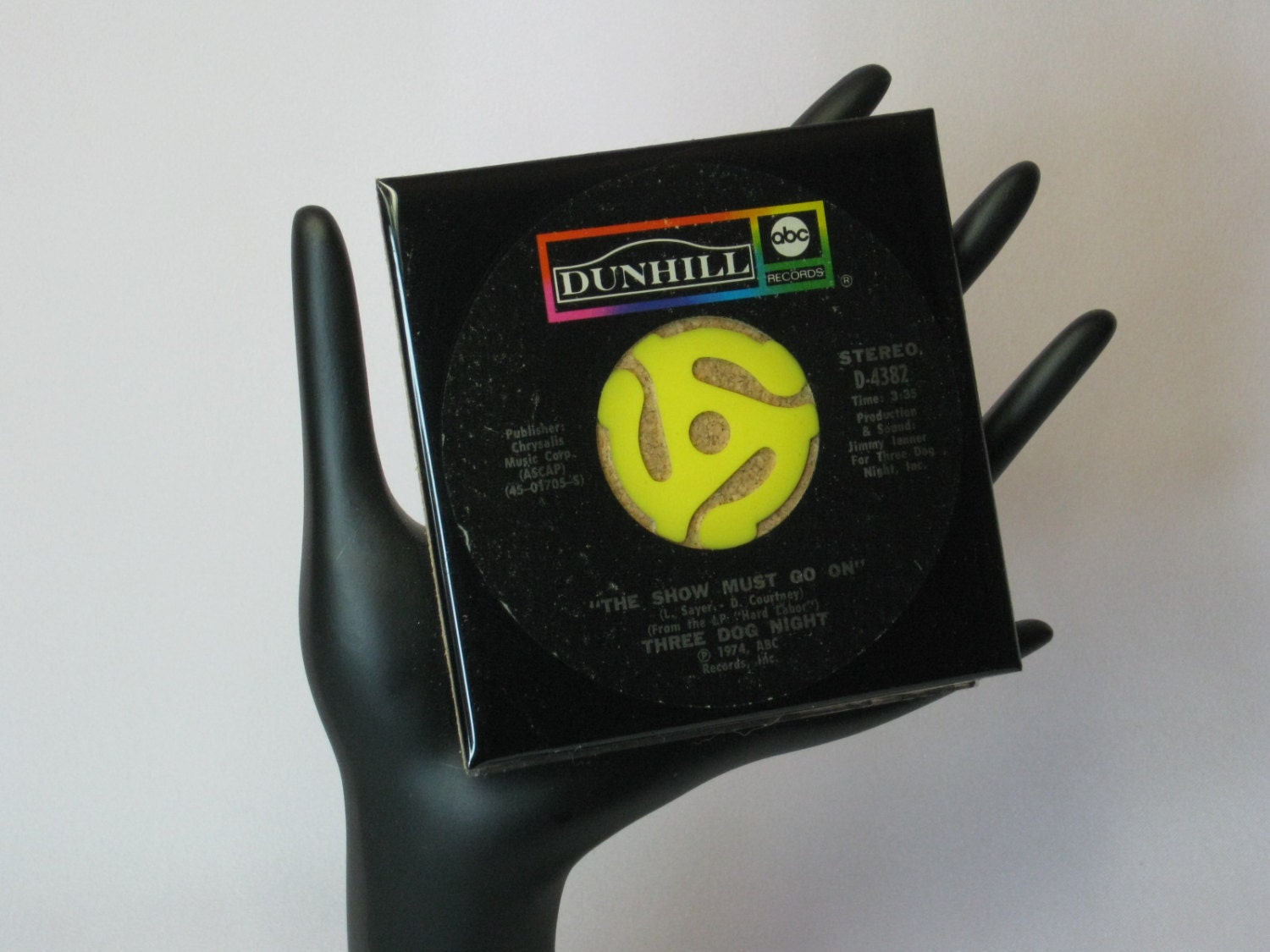 Three Dog Night (The Show Must Go On) Collectible  Drink Coaster  4496