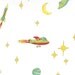 White Rockets 23071 20 Ingrid Slyder Cosmo Cricket Moda Fabric fat quarter 18 by 22