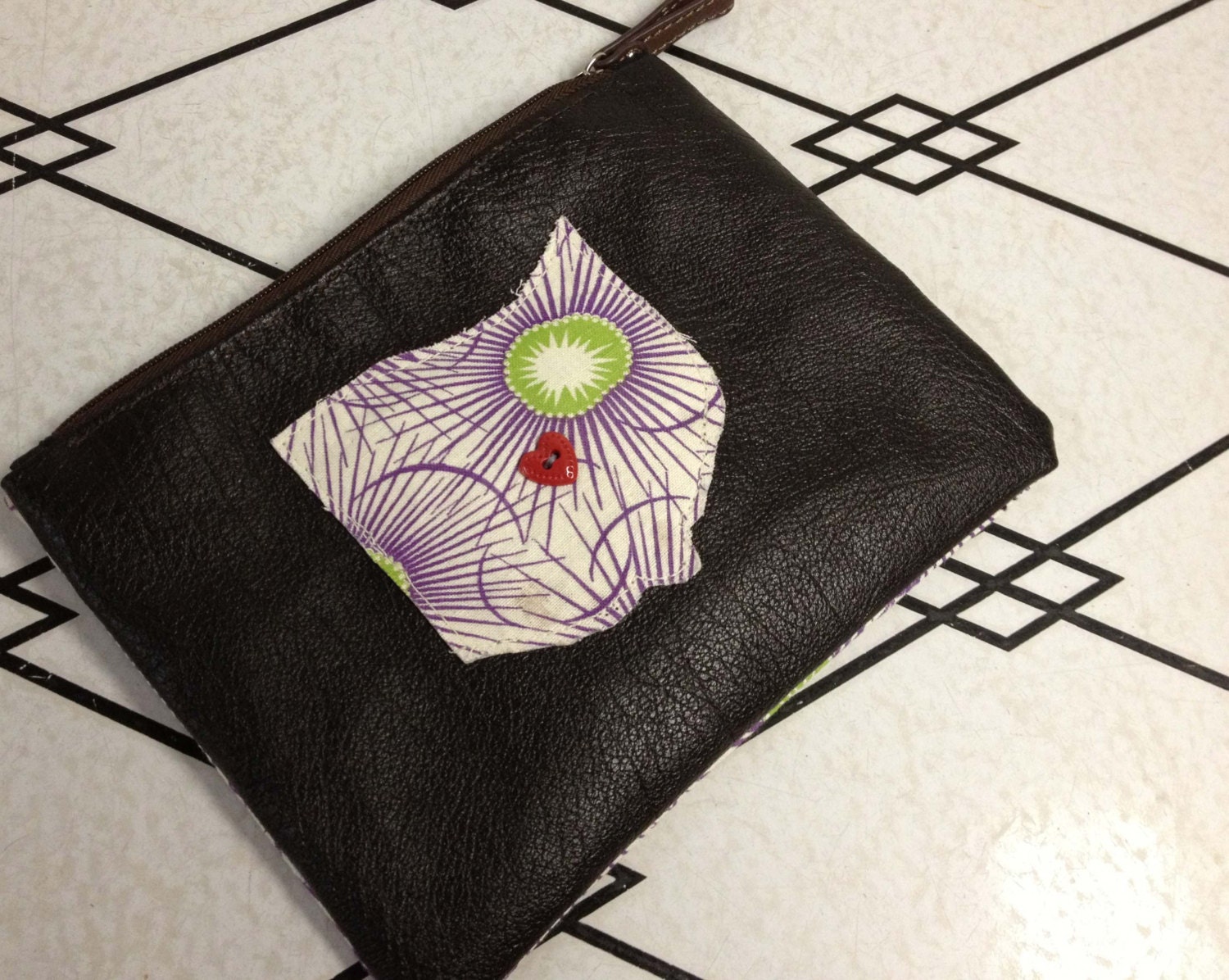 Ohio Leather Clutch