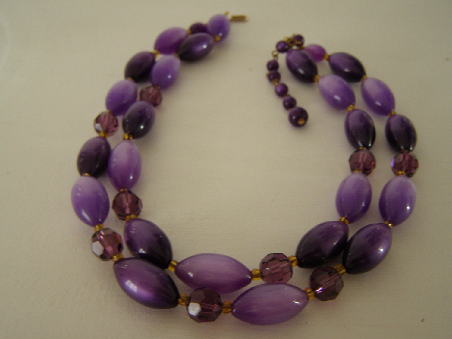 Double Strand Moonglow Necklace