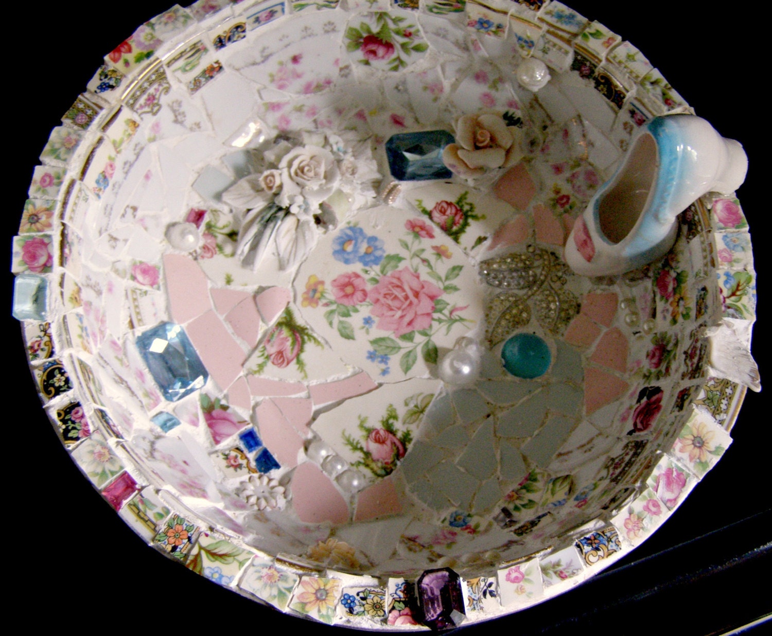 Cinderella Mosaic Bowl
