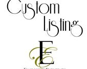 Custom Listing for emmanuelle27