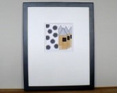 Collage Print - The Neighborhood - Matted to 11 x 14