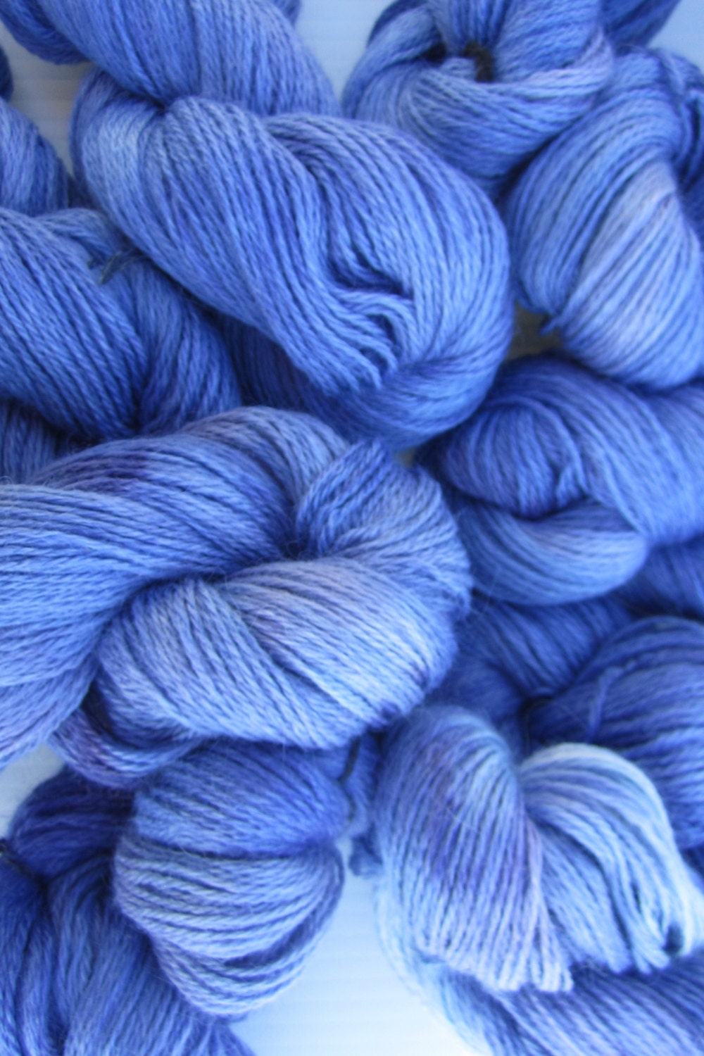 My Pedro - Periwinkle Suri Alpaca Fingering Weight Yarn