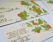 Orange Grove - Printable Wedding Invitation Suite