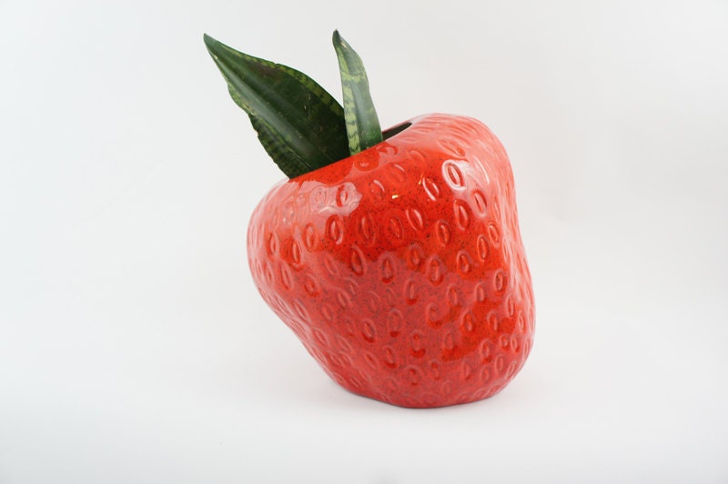 large strawberry planter