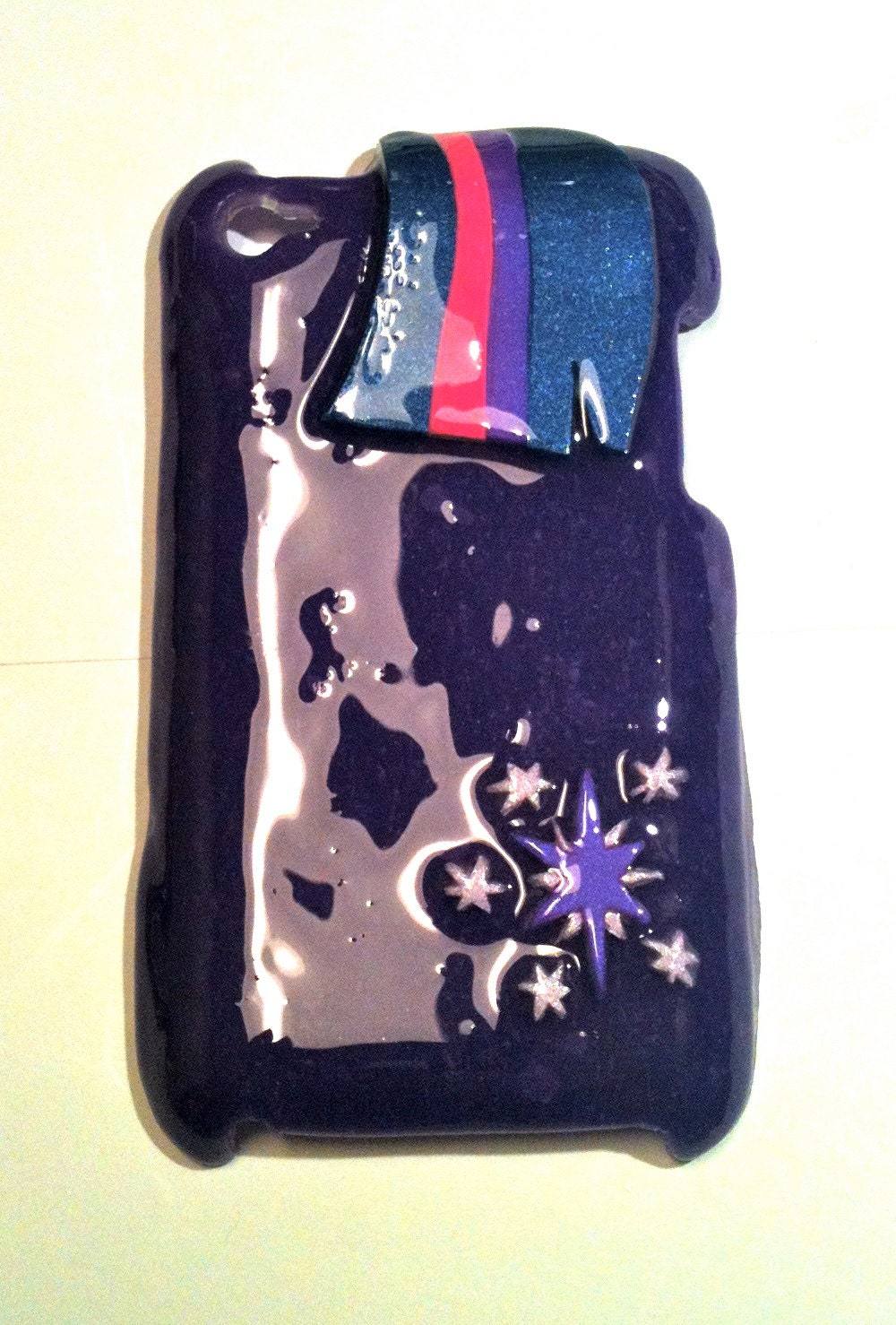 My Little Pony Inspired Twilight Sparkle iPod Touch iTouch 4 hard cover case
