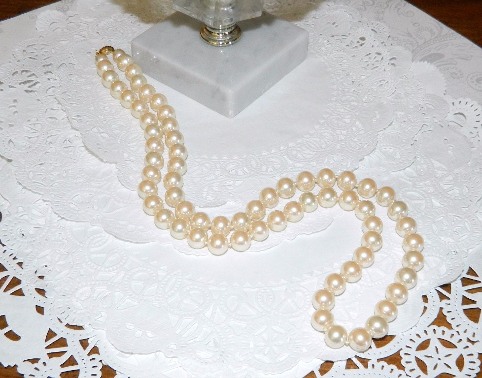 Vintage Marvella Faux Pearl Necklace