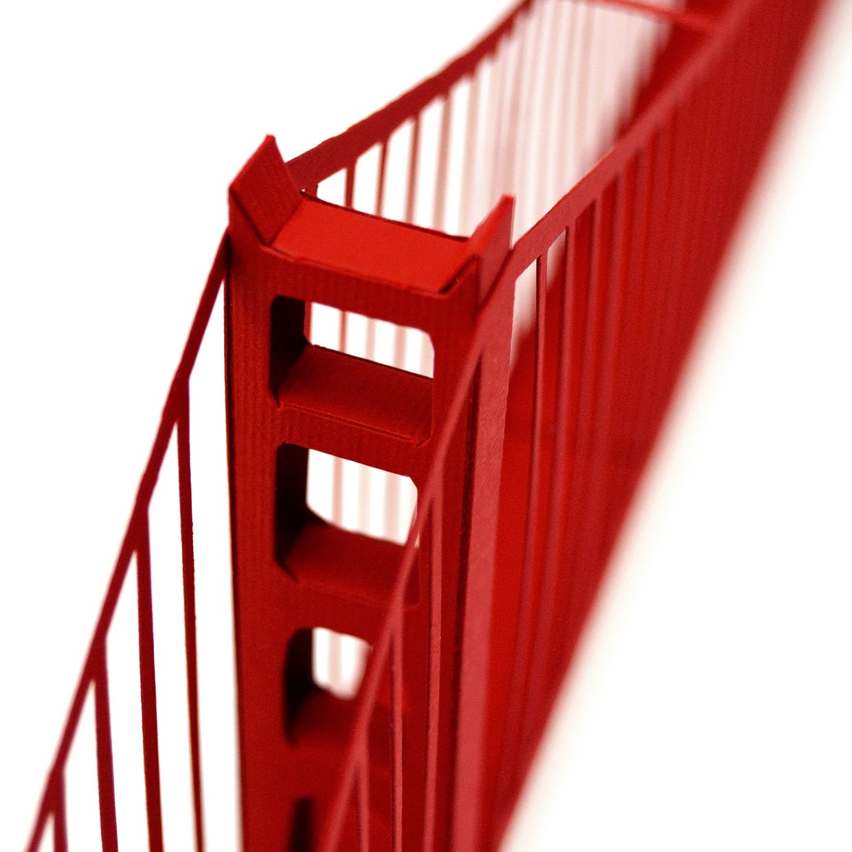 Golden Gate Bridge Paper Model (KIT)