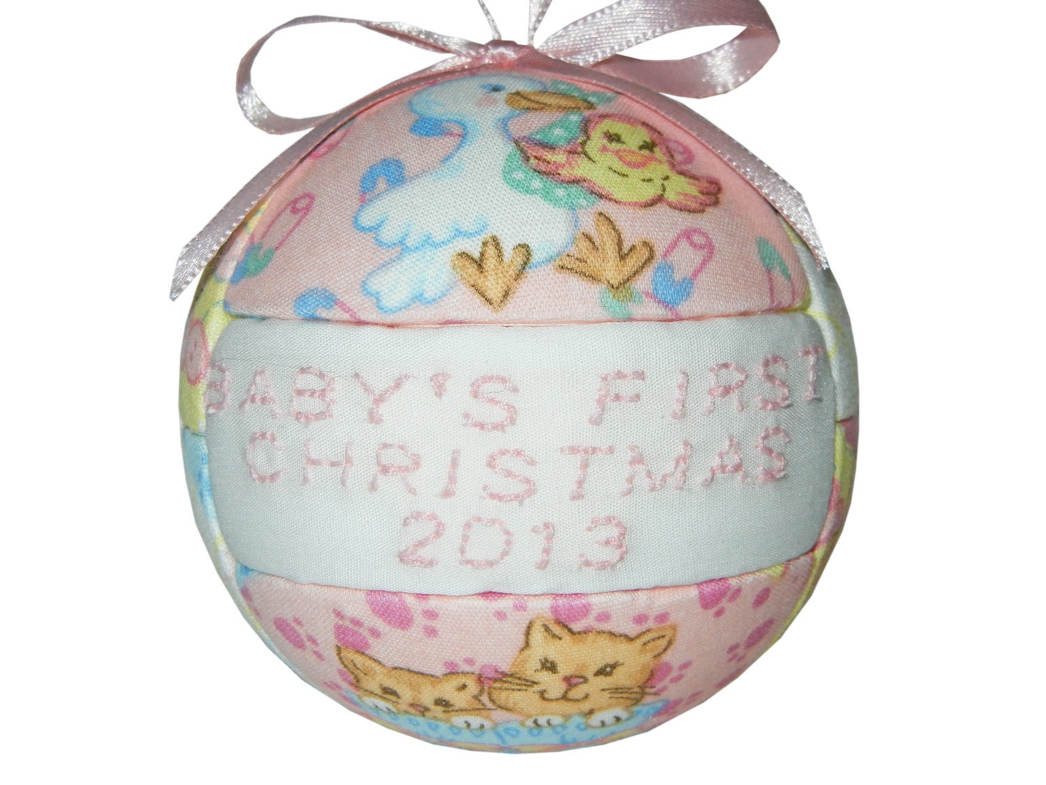 Baby's First Christmas Ornament New Mom Baby Shower Gift