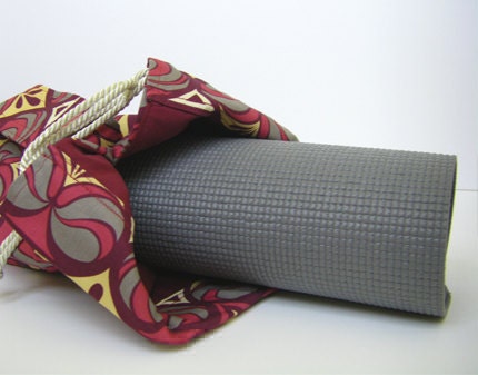 Mulberry yoga mat bag