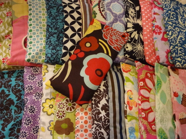 10 Wholesale Lavender and Rice  Eye Pillows -Designer  Fabrics