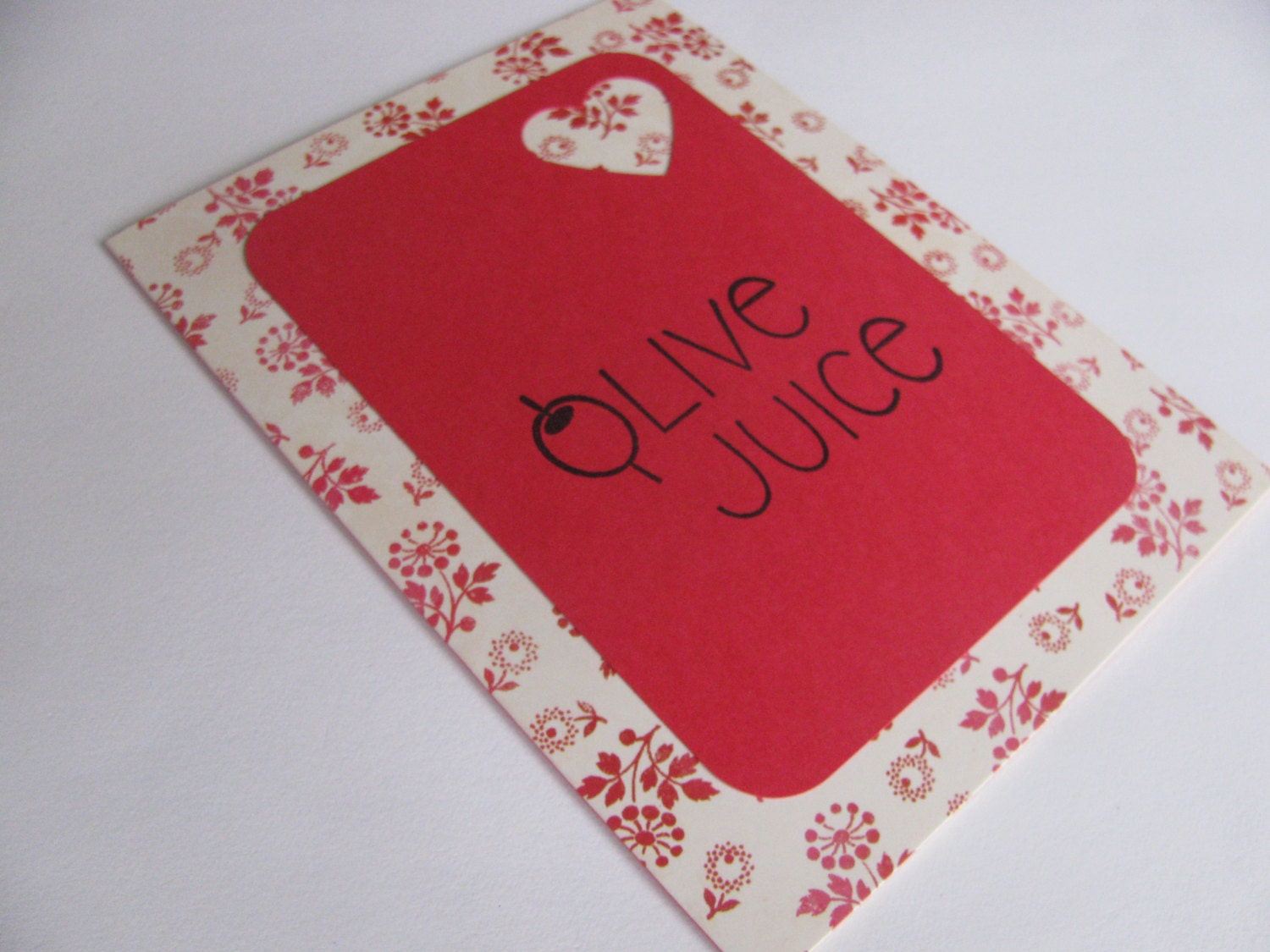 Olive Juice Greeting Card