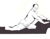 George Costanza (Jason Alexander) - Seinfeld - Original Illustration