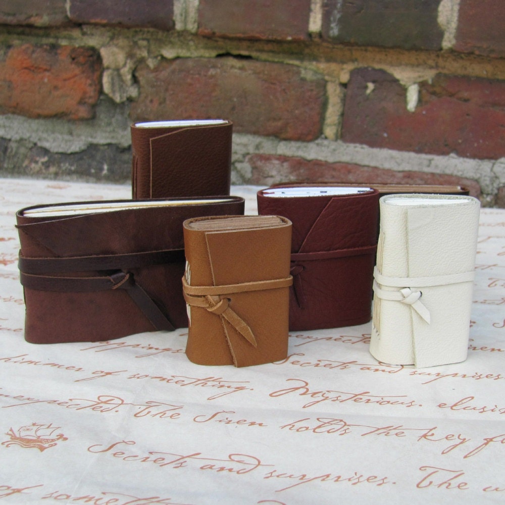 Little Leather "Pocket Journal" - Black Leather