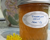 Seasonal Dandelion Jelly - Organic Ingredients