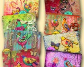 Birds of a Feather Recipe Divider Cards Coordinates with Birds of a Feather Recipe Box