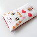 Kitty Cat Fabric iPhone Case, fabric phone sleeve