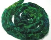 Firestar hand dyed 1 oz Peacock - blending fiber