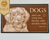 Dog Magnet Chocolate Lab- Whole Life SALE