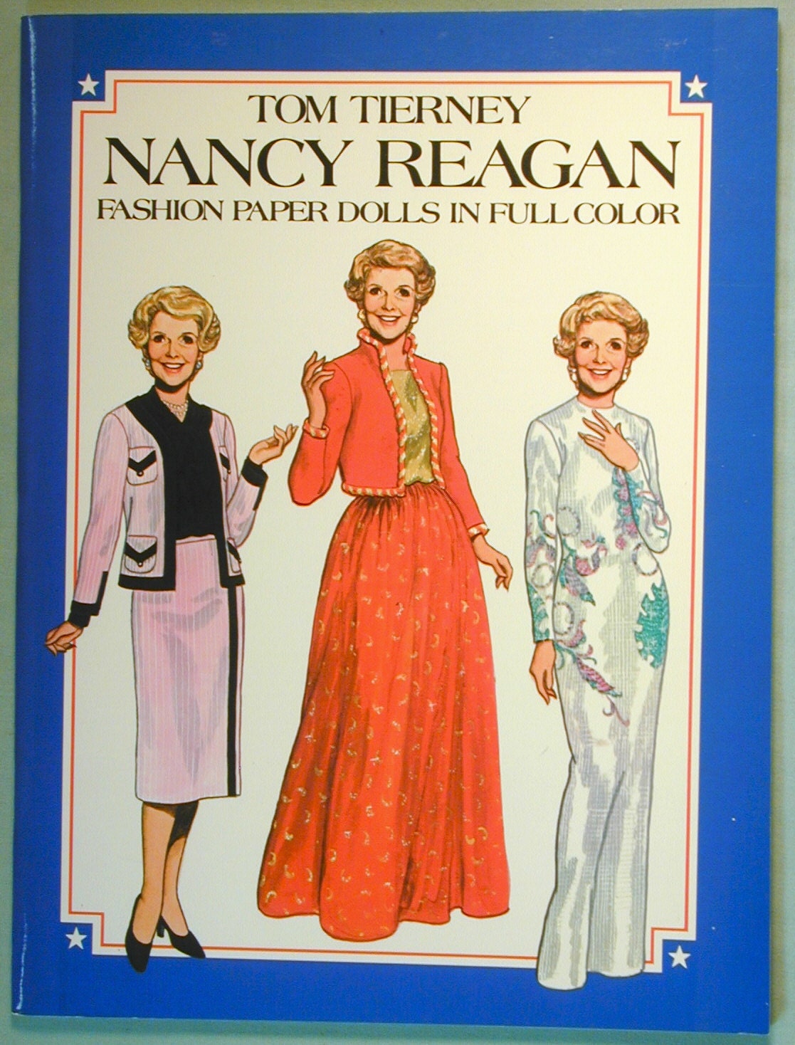 1983 Nancy Reagan Paper Doll Book Unused Uncut Excellent Condition by Tom Tierney