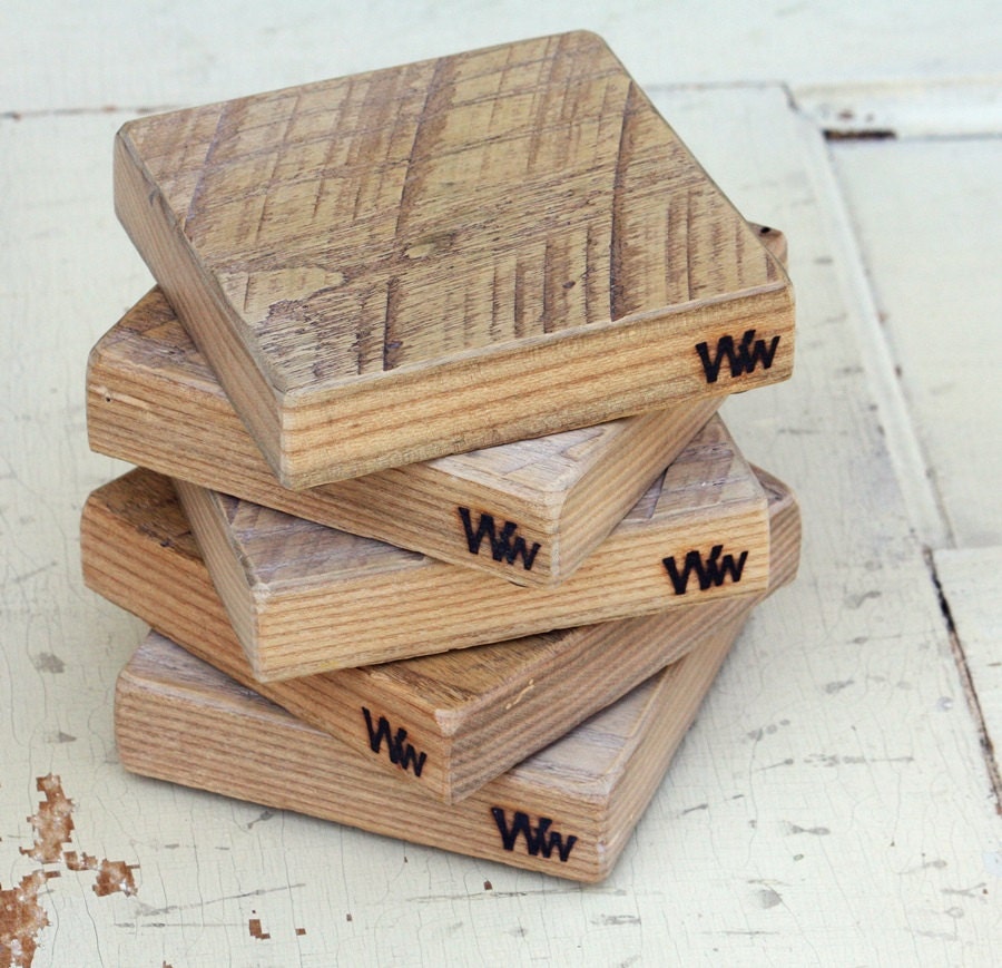 Modern Barn Wood Coasters