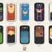 Samsung Galaxy S3 case the cute Avengers /choose one/ the Hulk , Hawkeye , Captain America , Iron Man , Thor
