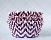 Purple Chevron Cupcake Liners - Baking Cups (50) Il_170x135