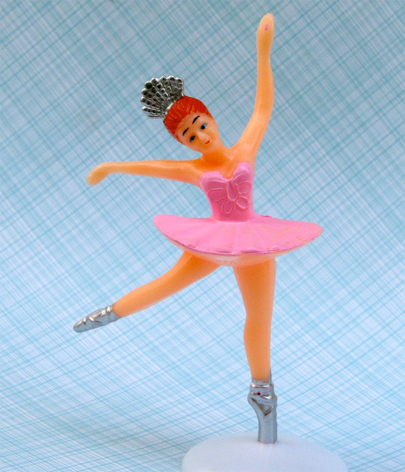 Large Pink Ballerina Cake Topper Il_570xn