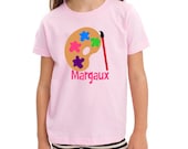 Art Birthday Shirt Personalized Short Sleeve Il_170x135