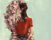 Ring of Roses . giclee ar print of painting