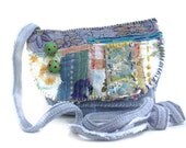 Multi-colored One of a Kind Pouch Upcycled