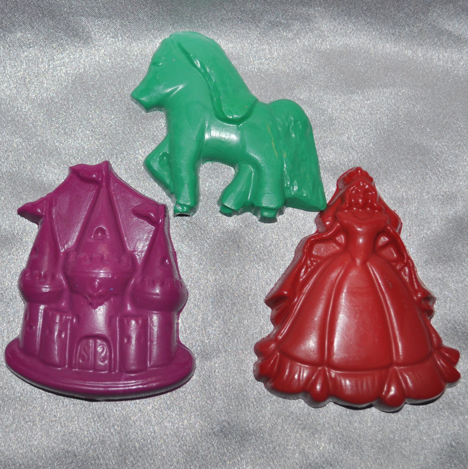 Recycled Crayons Castle, Princess, Pony Crayons, Total of 12 Bags, Total of 36 Crayons. Il_170x135