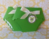 25 Baby OWL Baby Shower Diaper Invitations - Baby Boy Owl Invitation - Baby Shower