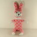 Handmade Sock Rabbit Bunny Stuffed Animal Doll Baby Toys easter gift
