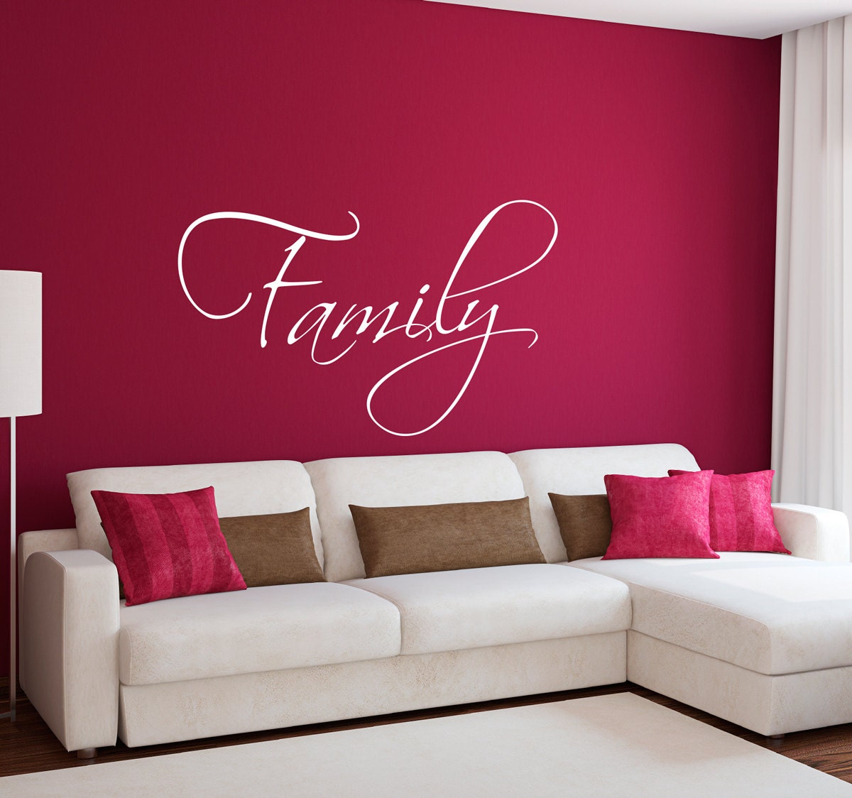 Family Wall Decal - Family Wall Art - Large