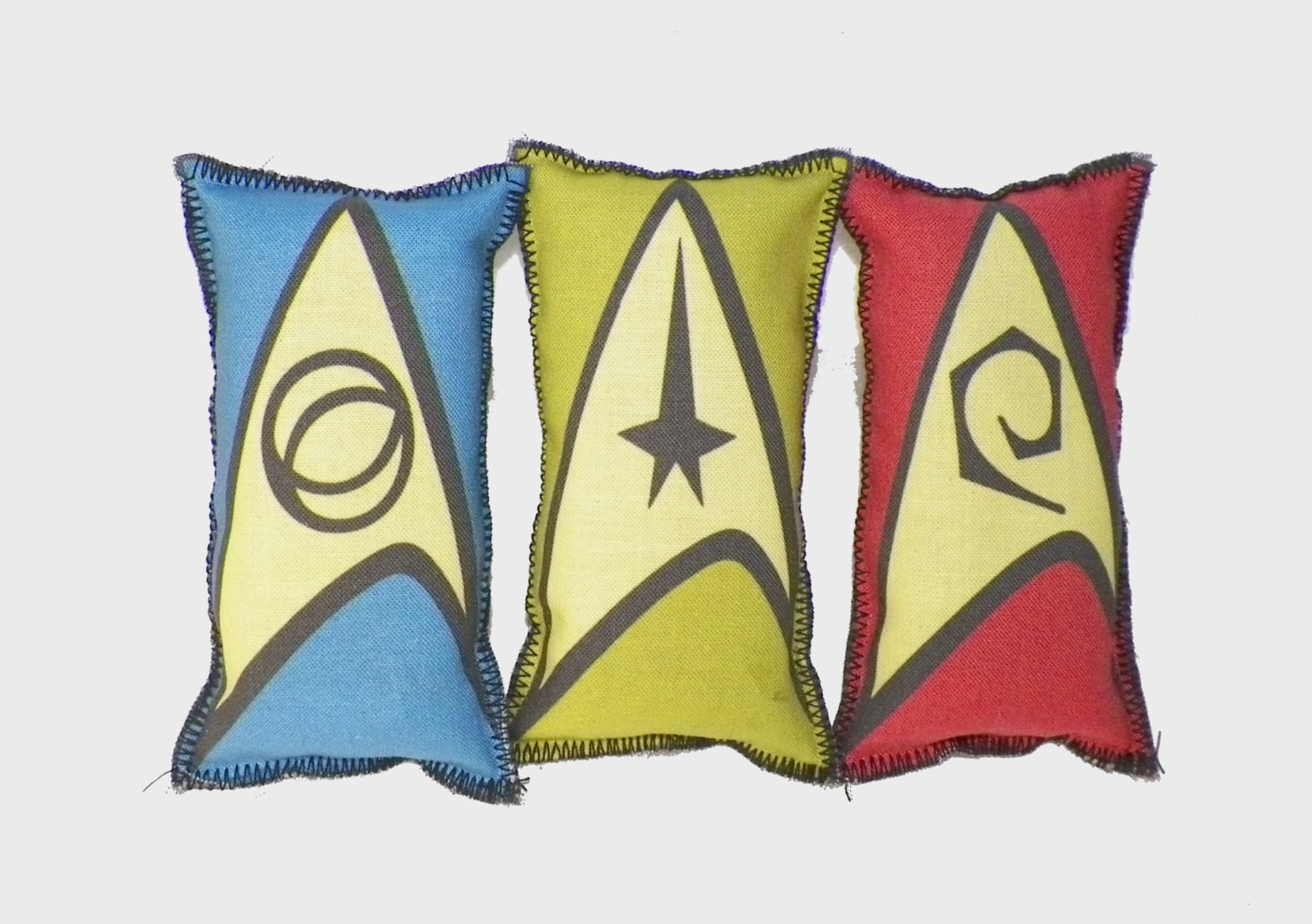 Star Trek Inspired Catnip Toy Set of All Three